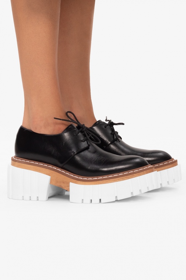 Stella mccartney hot sale derby shoes